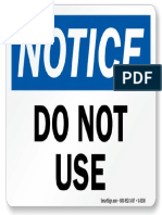 Do Not Use