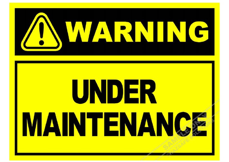 Under Maintenance