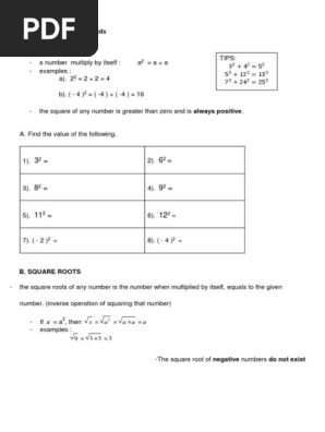 Square Square Root