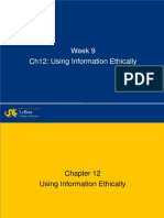 Using Information Ethically