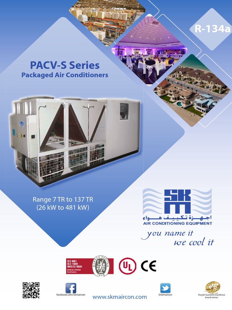 SKM Package Unit | PDF | Air Conditioning | Hvac