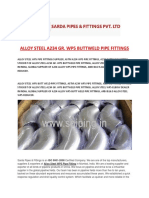ALLOY STEEL A234 GR. WP5 BUTTWELD PIPE FITTINGS.docx