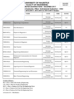 BEng (H) ChemicalEngg (MinorEnvEng)