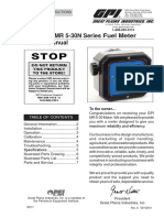 MR 5-30 or MR 5-30N Series Fuel Meter Owner's Manual