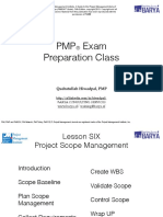 PMP Course - Scope Management V2