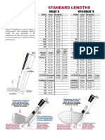 Standard Golf Club Lengths Guide