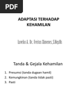 Perubahan Anatomi & Fisiologi Pada Wanita Hamil PDF