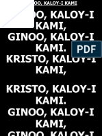 Ginoo Kaloy-I Kami