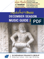 KutcheriBuzz Music Guide 2017