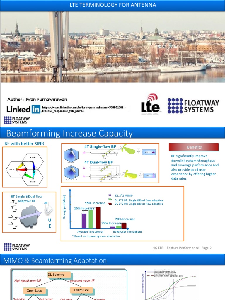 LTE Antenna Terminology Explained | PDF | Mimo | 4 G