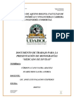 Universidad de Aquino Bolivia Facultad de Ciencias Económicas Y Financieras Carrera de Ingeniería Comercial