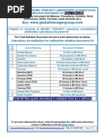 Download ISO 17025 2017 Document Kit for Calibration Laboratory by Global Manager Group SN366456054 doc pdf