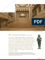 ITC Grand Chola - Chennai (Fact Sheet)