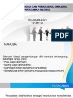 Hakekat Manusia Dan Peradaban, Dinamika Peradaban Global