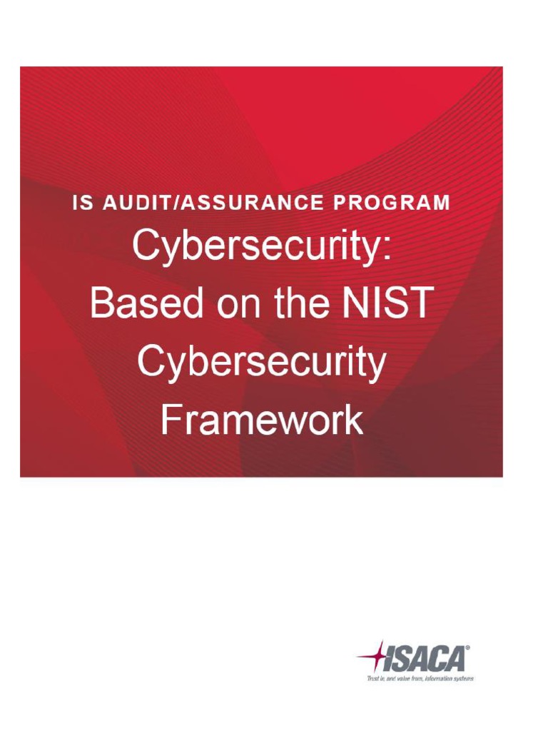 Cybersecurity NIST Audit Program - FINAL | PDF | Computer Security ...