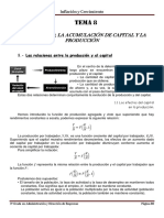 3 GADE - Inflación y Crecimiento - TEMA 8 PDF