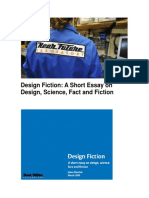 Design Fiction - A Short Essay On Design, Science, Fact and Fiction