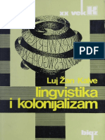 Louis-Jean Calvet-Lingvistika I Kolonijalizam - Mala Rasprava o glotofagiji-BIGZ (1981) PDF