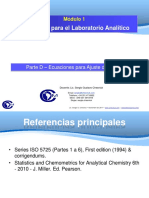 Módulo 1 - Parte D - Ecuaciones para Ajuste de Datos