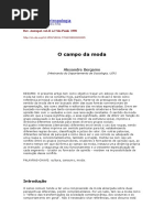 o Campo Da Moda - Alexandre Bergamo