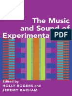 The Music and Sound of Experimental Film