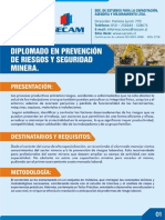 Diplomado Prevencion de Riesgos y Seguridad Minera Programa Final 1