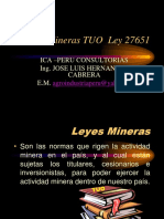 Leyes Explotacion Minera Peru