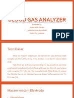 PPT Blood Gas Analyzer Kelompok 4