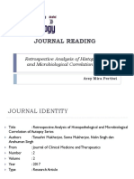 Journal Reading: Retrospective Analysis of Histopathological and Microbiological Correlation of Autopsy Series