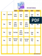 Advanced Schedule PDF