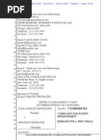 17-11-29 Qualcomm Complaint Over Former Palm Patents 17-Cv-02403