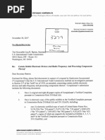 17-11-30 Qualcomm's Second ITC Complaint Against Apple