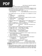 A. THEORY. Letter Choices On The Date Column of Your Worksheet