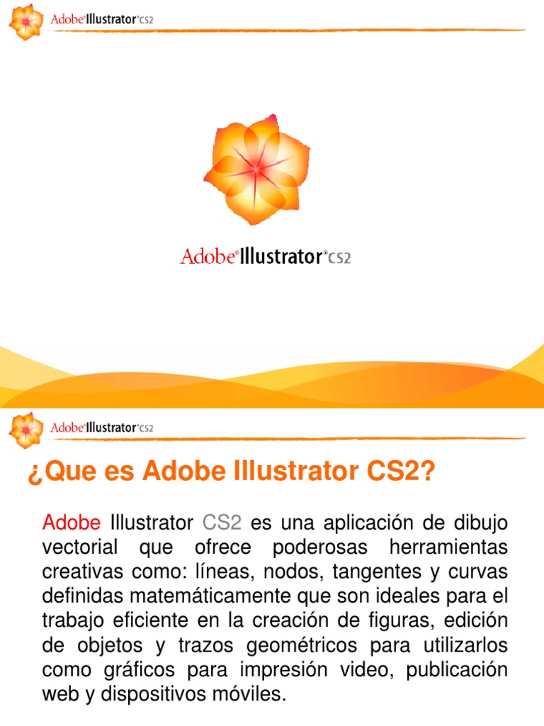 Presentacion de Adobe Illustrator CS2 - Creación de Imagenes | PDF ...