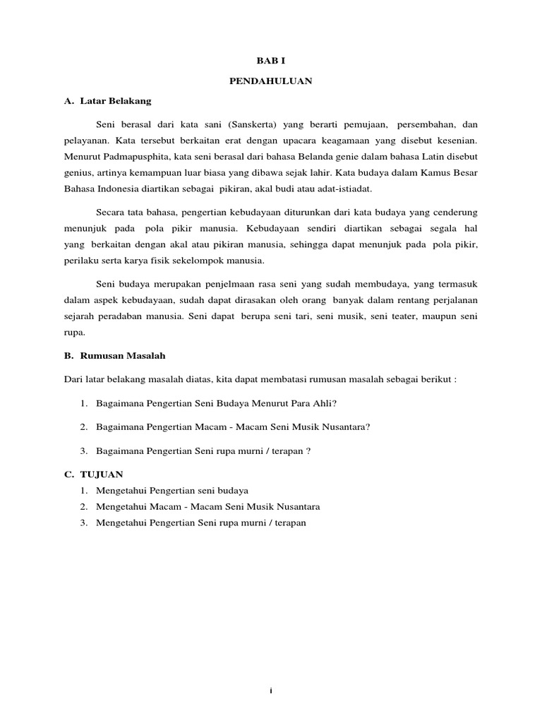 Pengertian Seni Budaya Siswapelajar Com
