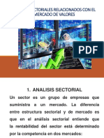 Analisis Sectoriales Mercado de Valores