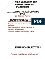 Lect 4 Completing Accounting Cycle