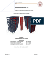 Análisis de irregularidades y estructuración en edificaciones