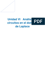 Unidad VI Análisis de Circuitos en El Dominio de Laplace