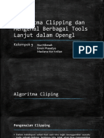Algoritma Clipping Dan Mengenal Berbagai Tools Lanjut Dalam