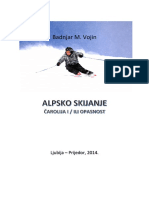 Alpsko Skijanje - KNJIGA - Vojin Badnjar