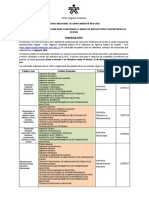 Primer Aviso Convocatoria de Instructores 