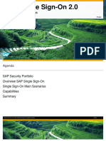 SAP Single Sign-On 2.0: Overview Presentation