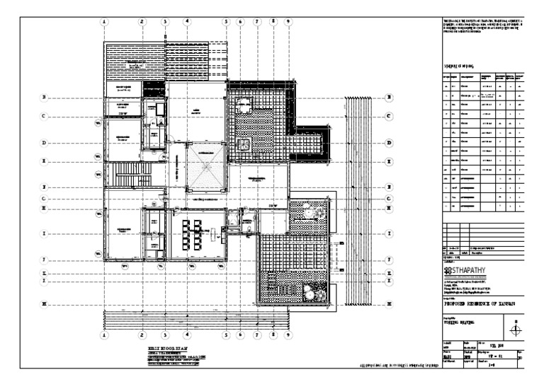 Detailed First Floor Plan Layout | PDF | Buildings And Structures ...