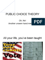 Public Choice Theory: Oh, No! Another Unseen Hand Metaphor