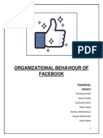 Organizational Structure and Culture of Facebook