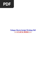 Download Telugu Movie Script Writing PDF by Anil kumar dulam  SN366495111 doc pdf