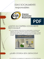 EMPRESAS SOCIALMENTE Responsables