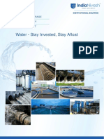 Water Industry - IndiaNivesh