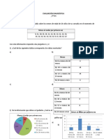 Evaluación Diagnóstica 1° - Matemática